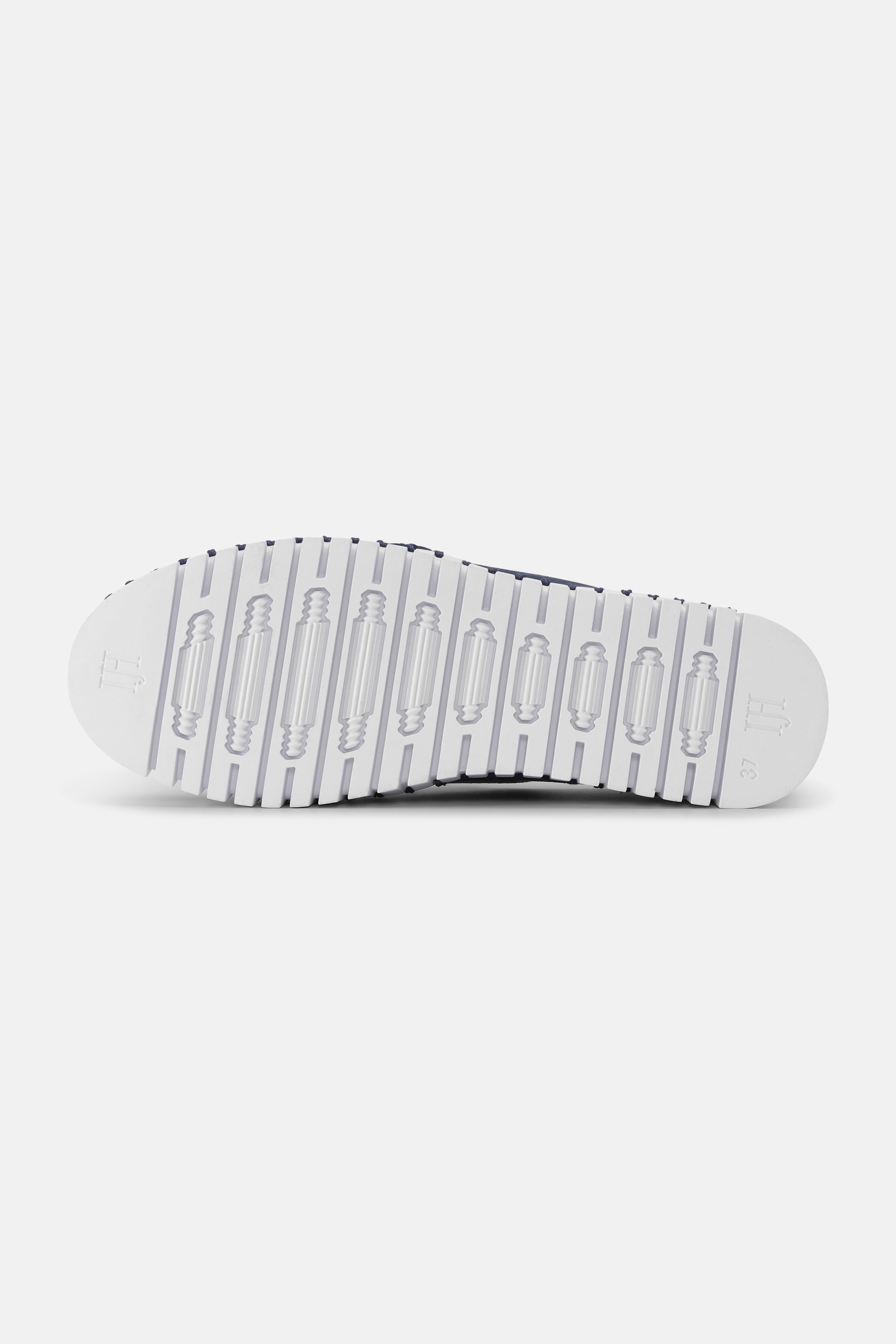 Platform Tulip Sko - Dark Indigo White